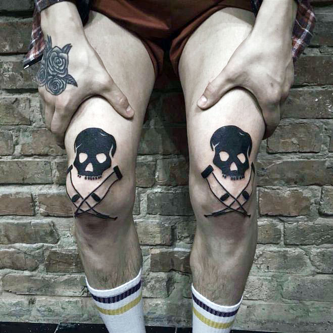 Татуировки на колене: значения, кто и зачем их делает